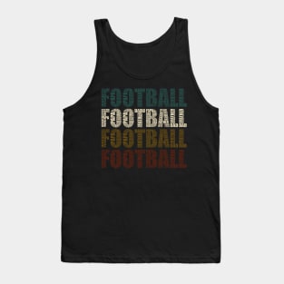 Football Dad - Funny Sports Lovers Gift For Papa Tank Top